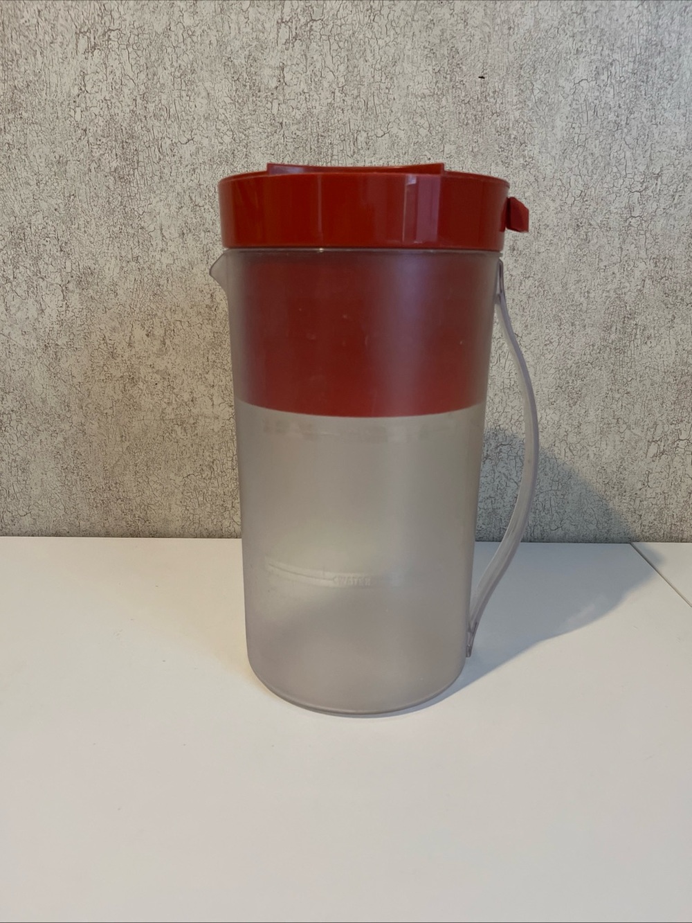 Mr Coffee Iced Tea Replacement Frosted Pitcher with Red Brew Basket TM1 2 Quart
